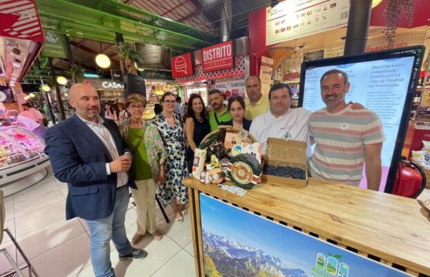 Ternera Asturiana participa en la promoción de Alimentos del Paraíso en el madrileño Mercado de la Paz
