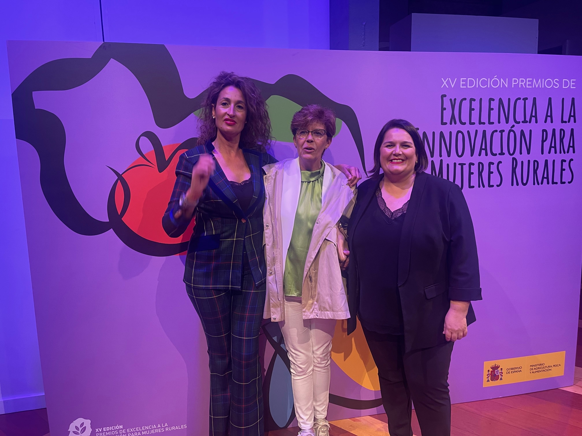 Ternera Asturiana acompaña a las premiadas de Asturias en los galardones Excelencia a la Innovación para Mujeres Rurales 2024