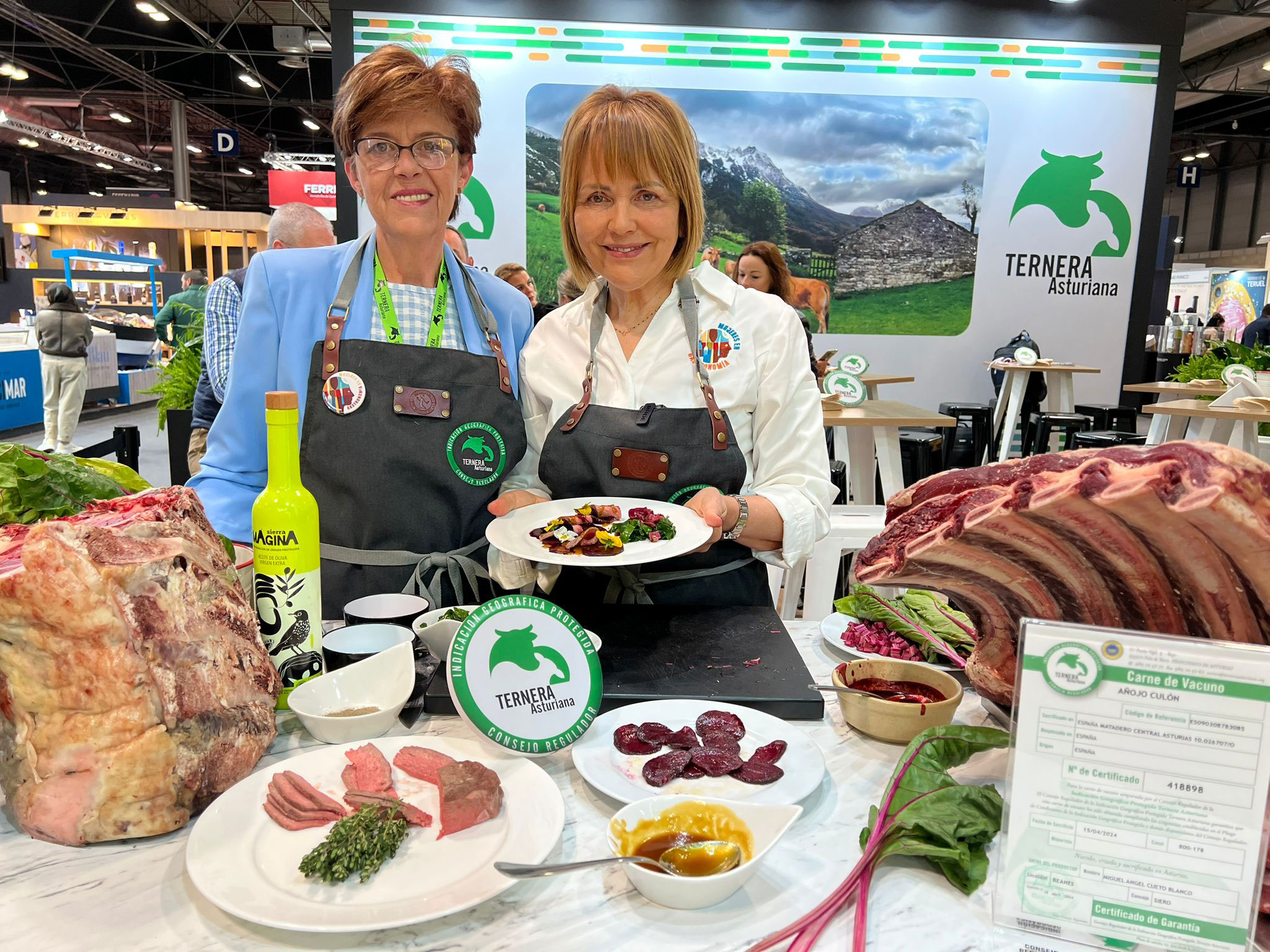 Ternera Asturiana, en clave femenina