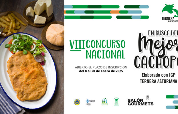 Arranca El VIII Concurso Nacional “EN BUSCA DEL MEJOR CACHOPO ELABORADO CON TERNERA ASTURIANA”